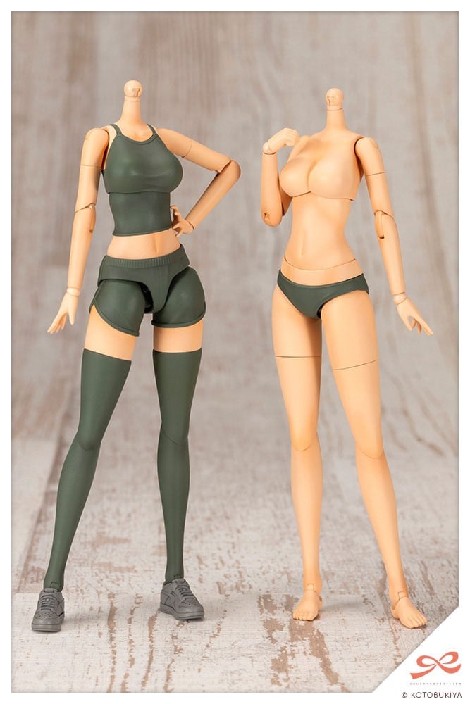 創彩少女庭園『トレーニングウルフさん』1/10 プラモデル-002