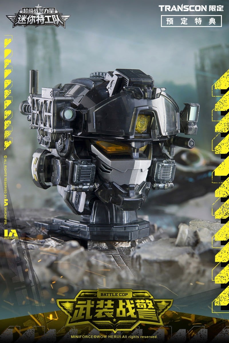 最強恐竜ミニフォース『SG REX KAIZER D7（エスジー レックス カイザー ディーセブン）』変形可動玩具-019