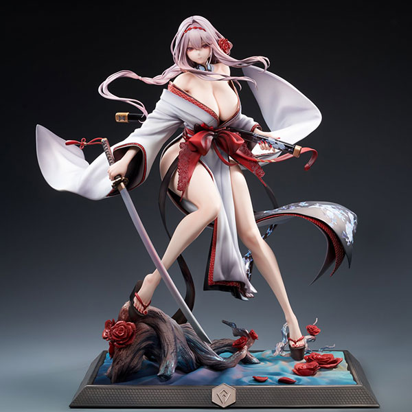 勝利の女神：NIKKE『紅蓮：ブラックシャドウ ロンギングフラワー』1/4 完成品フィギュア【Hobby sakura】