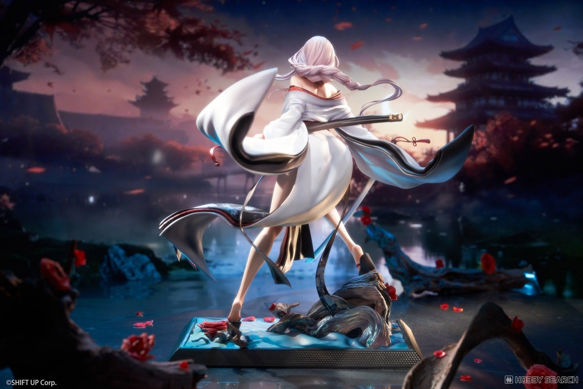 勝利の女神:NIKKE『紅蓮:ブラックシャドウ ロンギングフラワー』1/4 完成品フィギュア-004