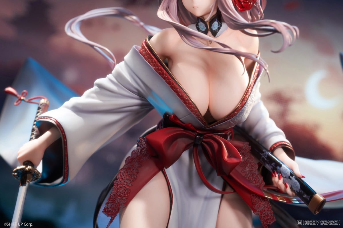 勝利の女神:NIKKE『紅蓮:ブラックシャドウ ロンギングフラワー』1/4 完成品フィギュア-008