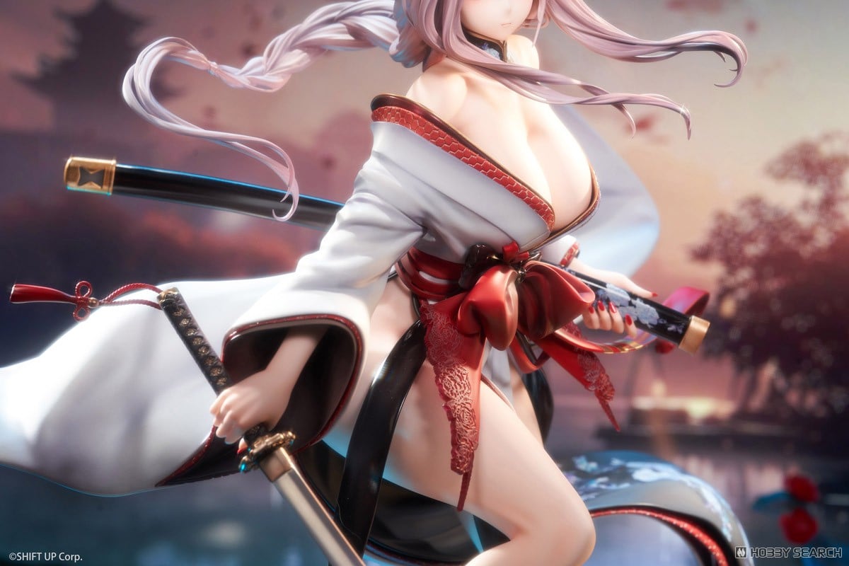 勝利の女神:NIKKE『紅蓮:ブラックシャドウ ロンギングフラワー』1/4 完成品フィギュア-009