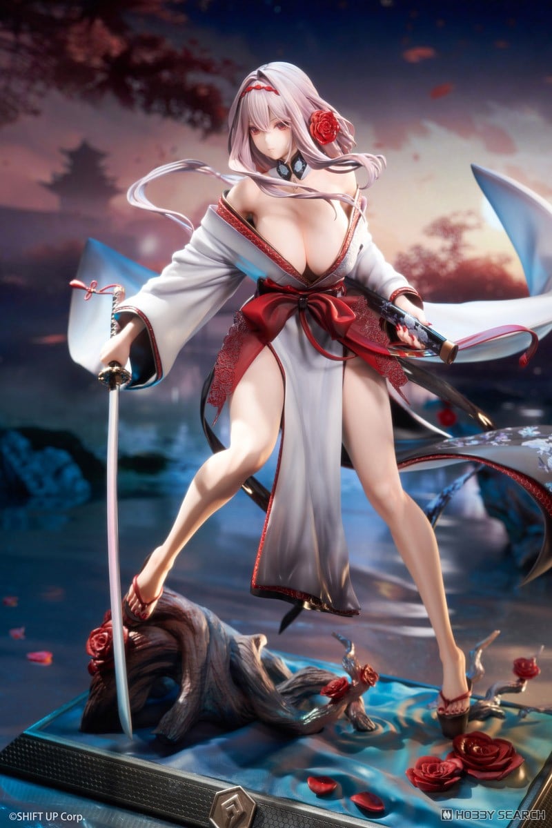 勝利の女神:NIKKE『紅蓮:ブラックシャドウ ロンギングフラワー』1/4 完成品フィギュア-011