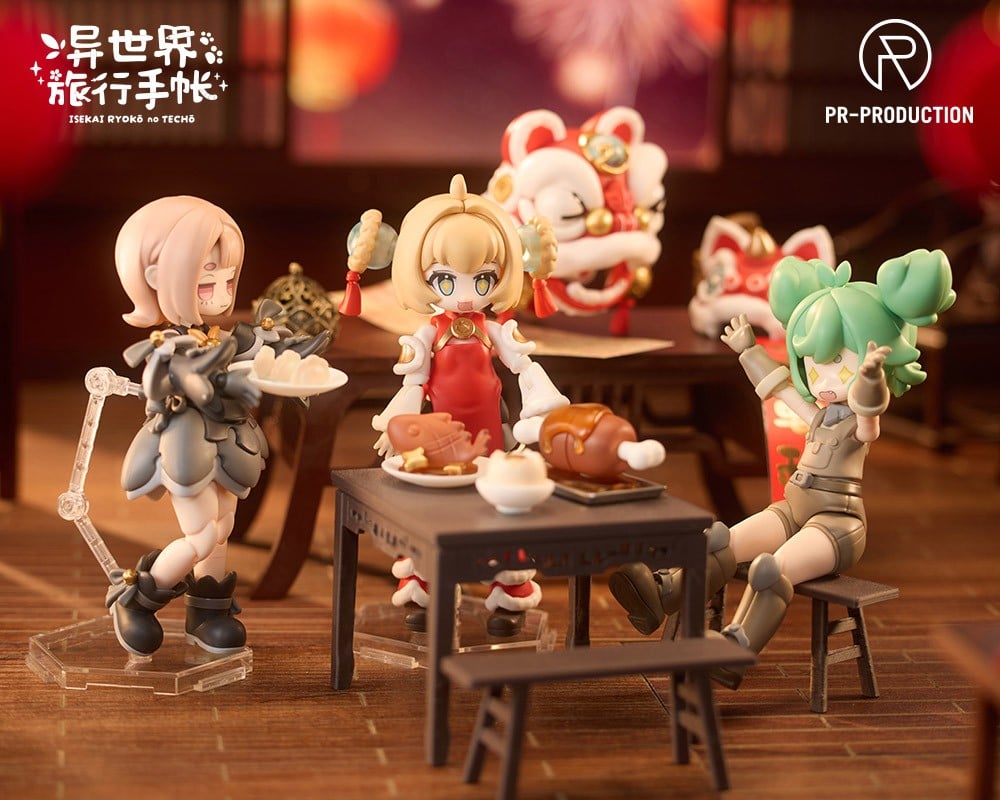 異世界旅行手帳 SP01『新人戦士 レニー・ブラウン 新春Ver.』プラスチックキット-009