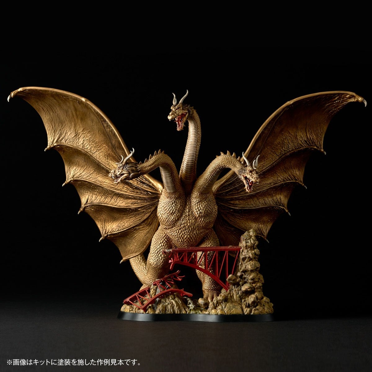 ARTPLA SCULPTURE WORKS『キングギドラ Re：イマジネーション』三大怪獣 地球最大の決戦 プラモデル-001