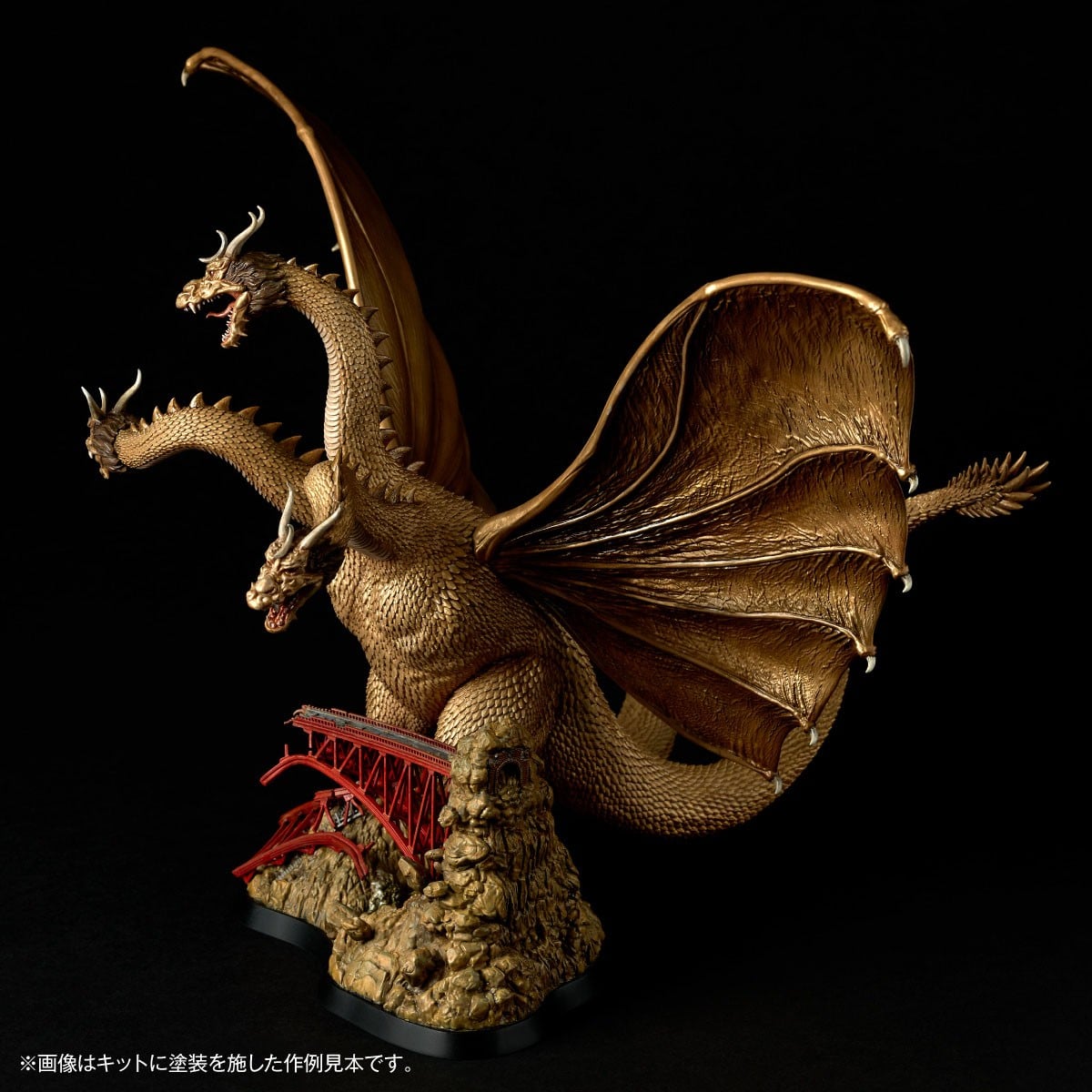 ARTPLA SCULPTURE WORKS『キングギドラ Re：イマジネーション』三大怪獣 地球最大の決戦 プラモデル-004