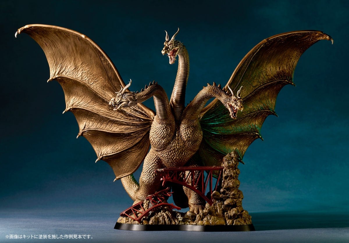 ARTPLA SCULPTURE WORKS『キングギドラ Re：イマジネーション』三大怪獣 地球最大の決戦 プラモデル-007