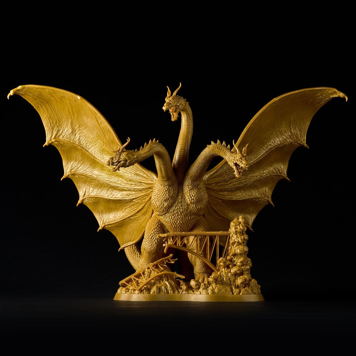 ARTPLA SCULPTURE WORKS『キングギドラ Re：イマジネーション』三大怪獣 地球最大の決戦 プラモデル-008