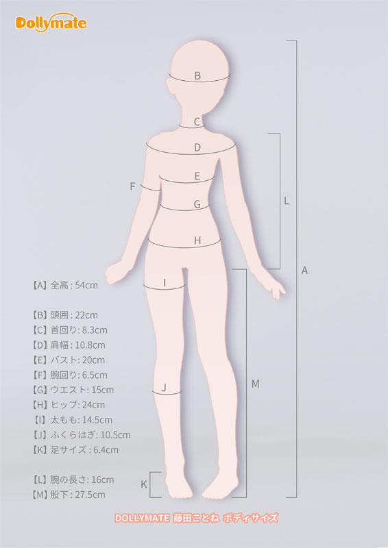 Dollymate『藤田ことね』学園アイドルマスター  完成品ドール-011