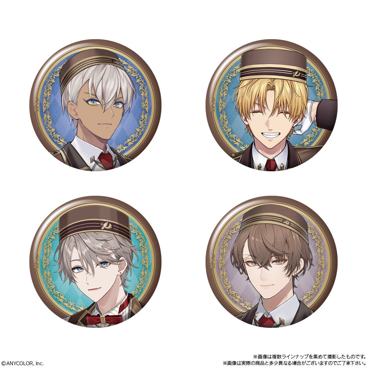 【食玩】『にじさんじ 缶バッジビスケット3』12個入りBOX-003