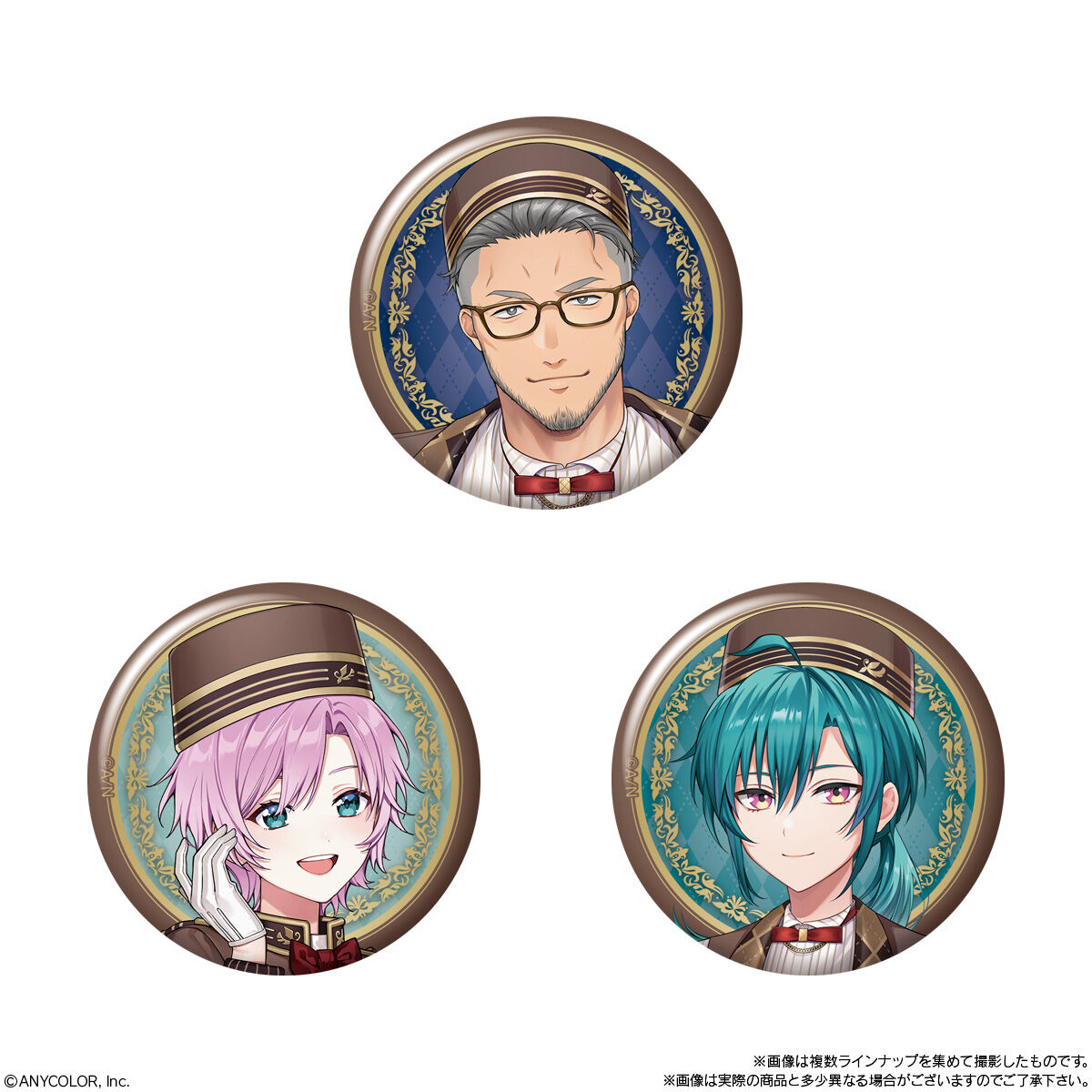 【食玩】『にじさんじ 缶バッジビスケット3』12個入りBOX-006