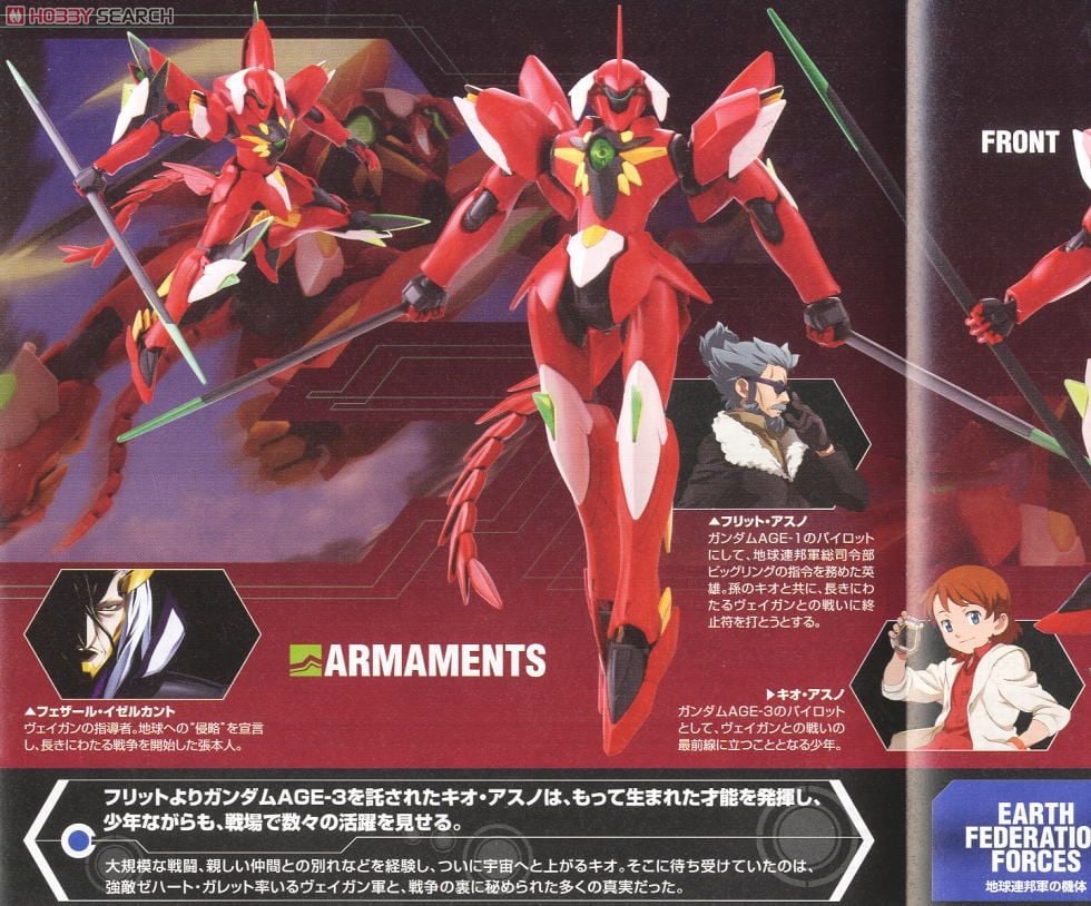 【再販】HG 1/144『ギラーガ』機動戦士ガンダムAGE プラモデル-011