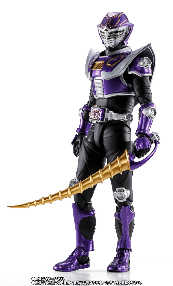 【限定販売】S.H.Figuarts（真骨彫製法）『仮面ライダー王蛇』仮面ライダー龍騎 可動フィギュア-003