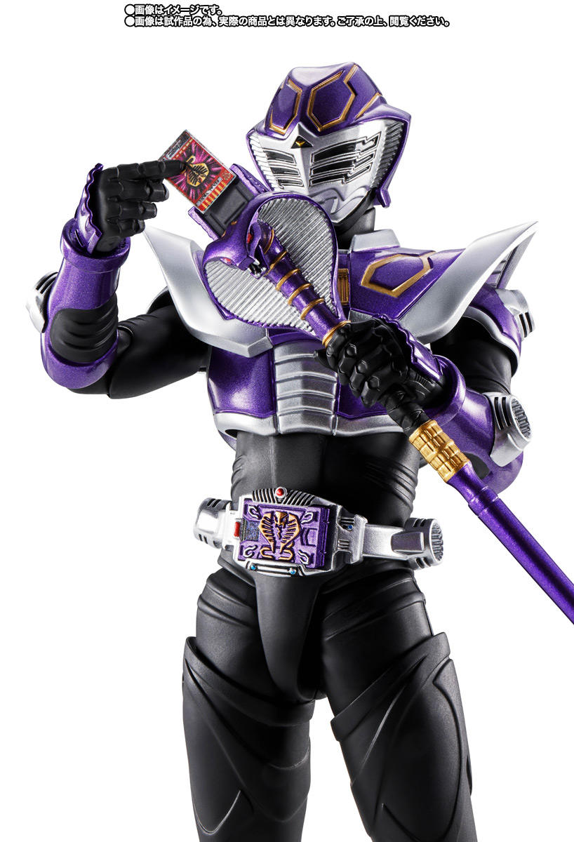 【限定販売】S.H.Figuarts（真骨彫製法）『仮面ライダー王蛇』仮面ライダー龍騎 可動フィギュア-005