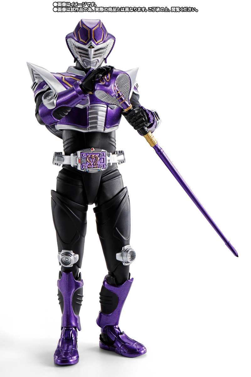 【限定販売】S.H.Figuarts（真骨彫製法）『仮面ライダー王蛇』仮面ライダー龍騎 可動フィギュア-006