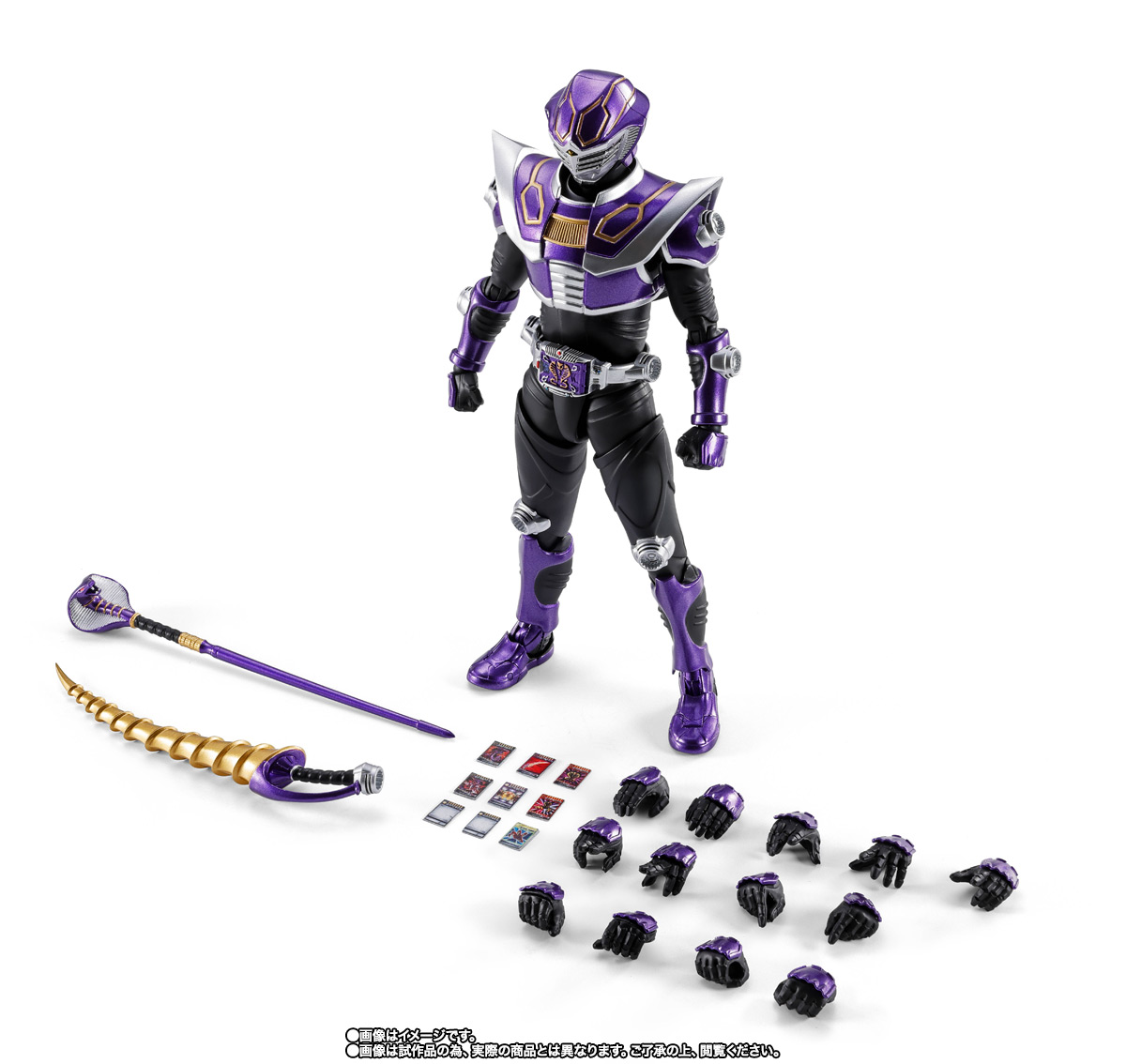 【限定販売】S.H.Figuarts（真骨彫製法）『仮面ライダー王蛇』仮面ライダー龍騎 可動フィギュア-009