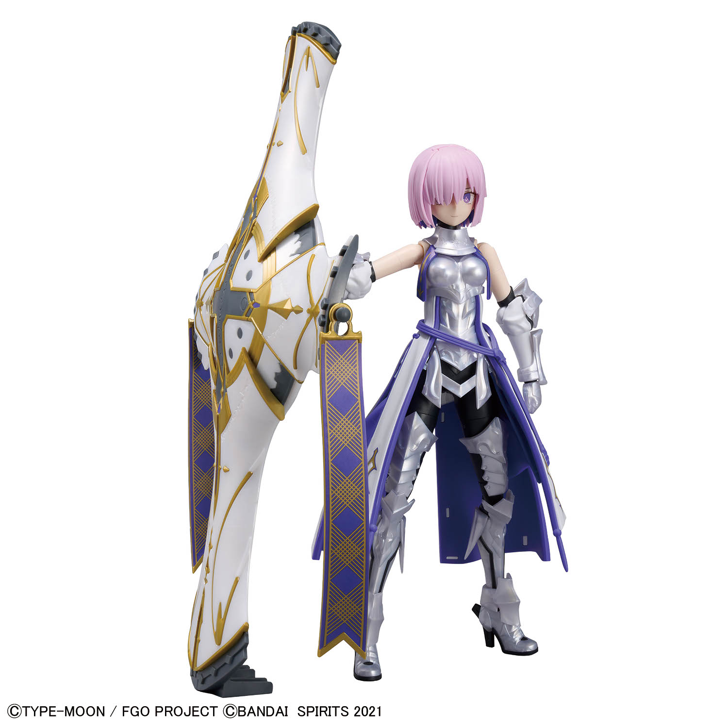 30MS『シールダー/マシュ・キリエライト〔パラディーン〕』Fate/Grand Order プラモデル-010