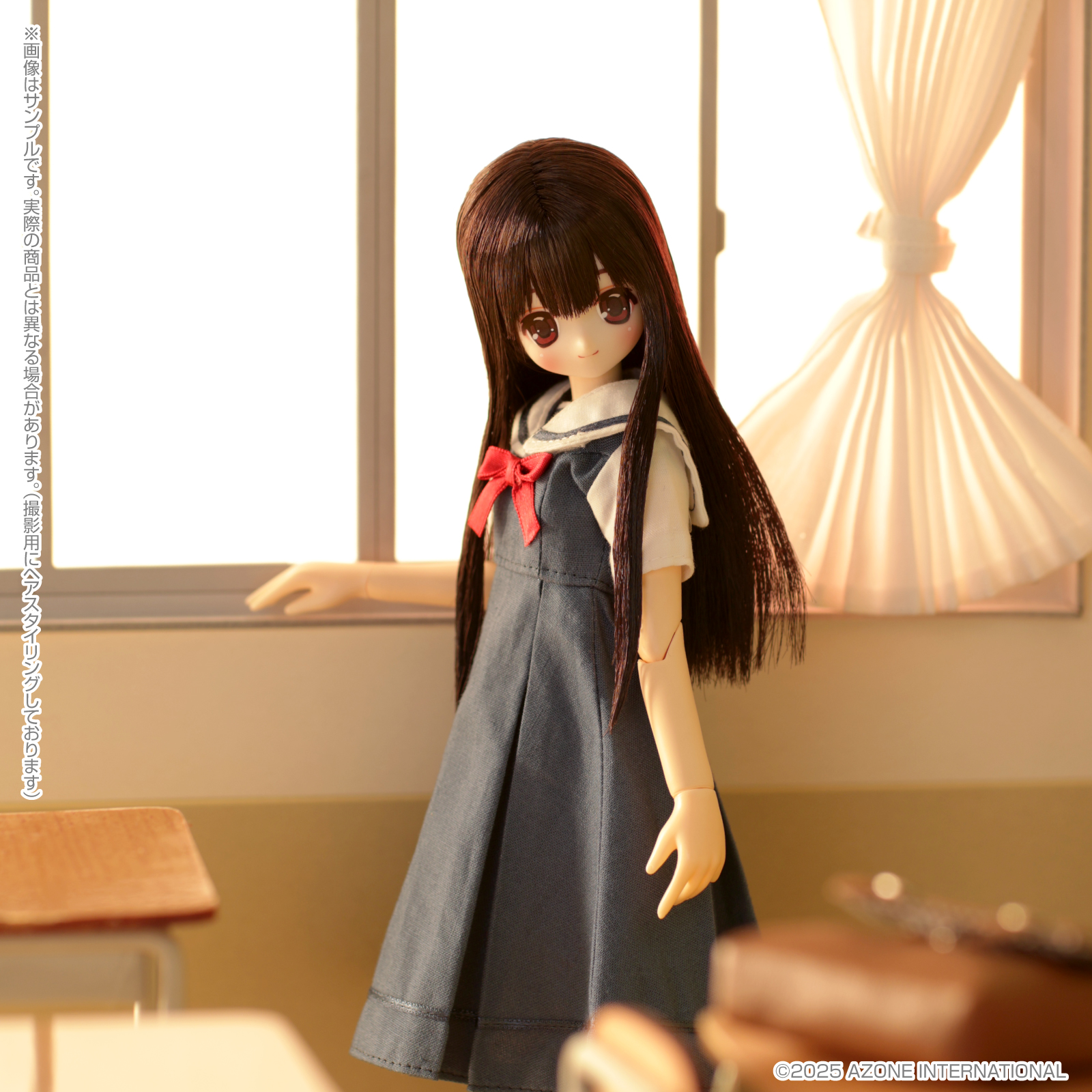 えっくす☆きゅーと『聖ポートルダム女子大付属中等部新制服／ころん』1/6 完成品ドール-008