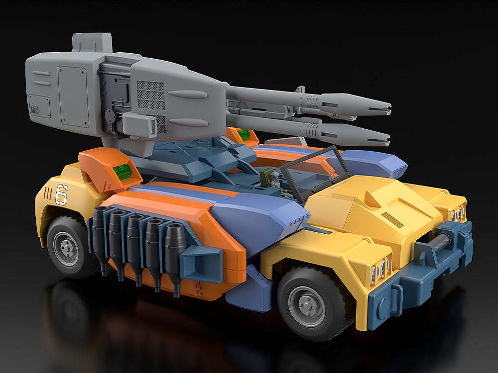 MODEROID『ムゲンキャリバー』特装機兵ドルバック プラモデル-006