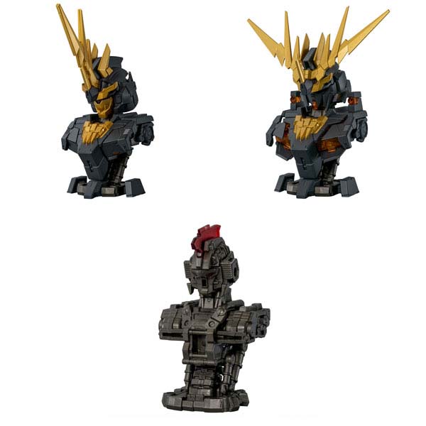 【ガシャポン】『機動戦士ガンダム MSメカニカルバストDX ユニコーンガンダム2号機 バンシィ』6個入りBOX