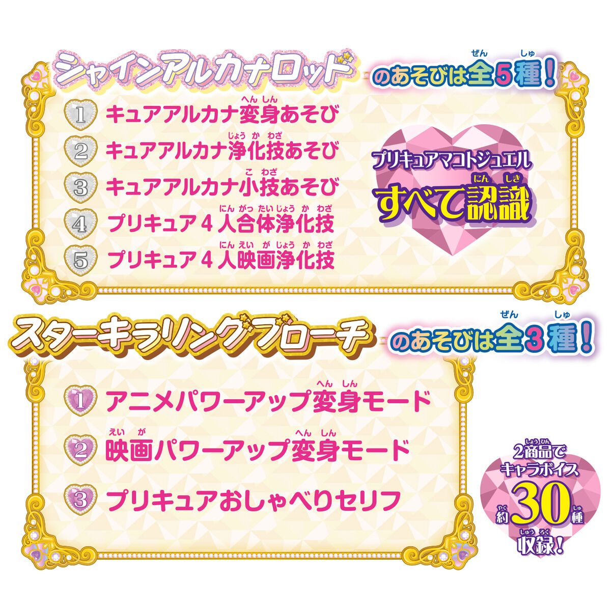 名探偵プリキュア!『シャインアルカナロッド&スターキラリングブローチセット』変身なりきり-008