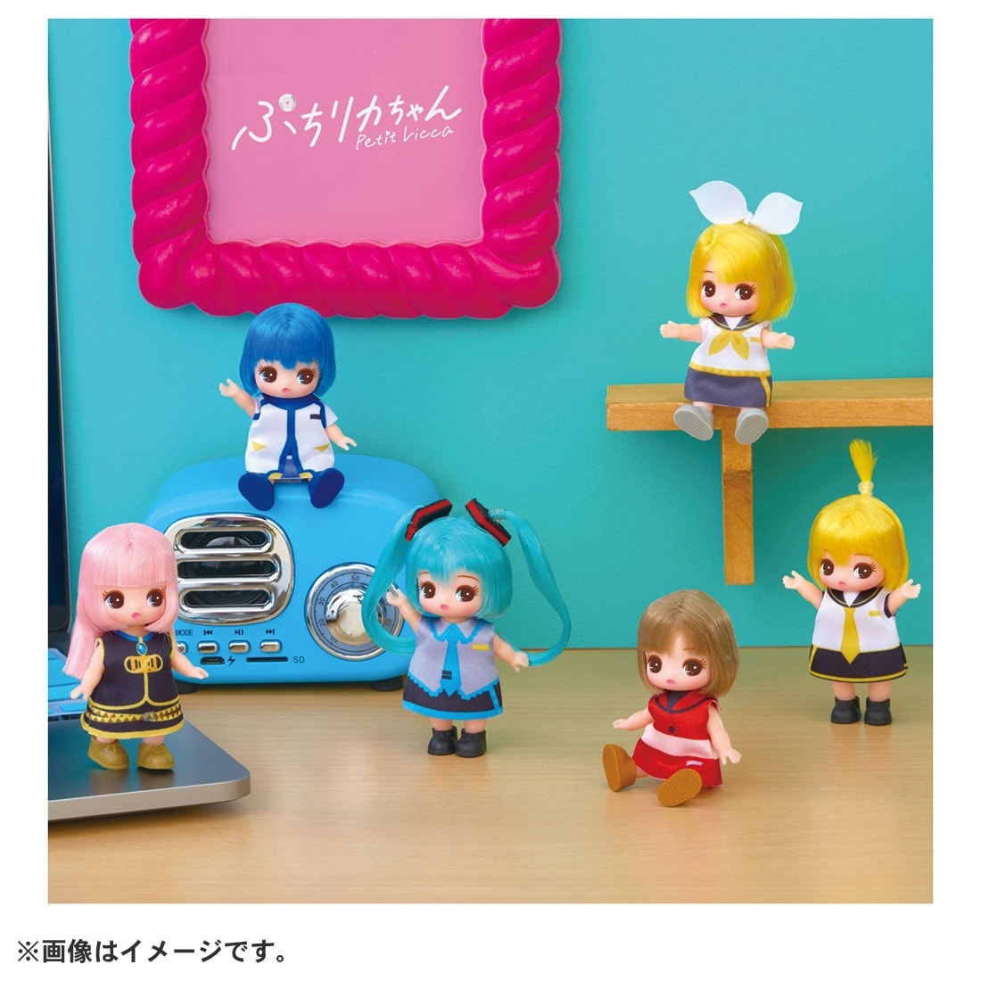 ぷちリカちゃん『初音ミクコレクション』6個入りBOX-002