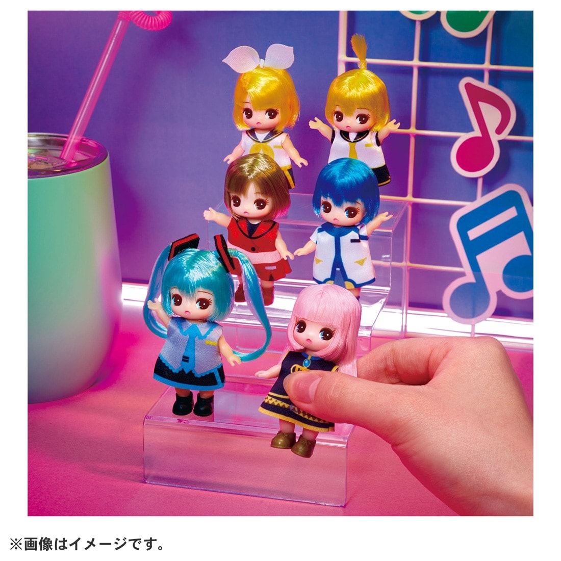 ぷちリカちゃん『初音ミクコレクション』6個入りBOX-003