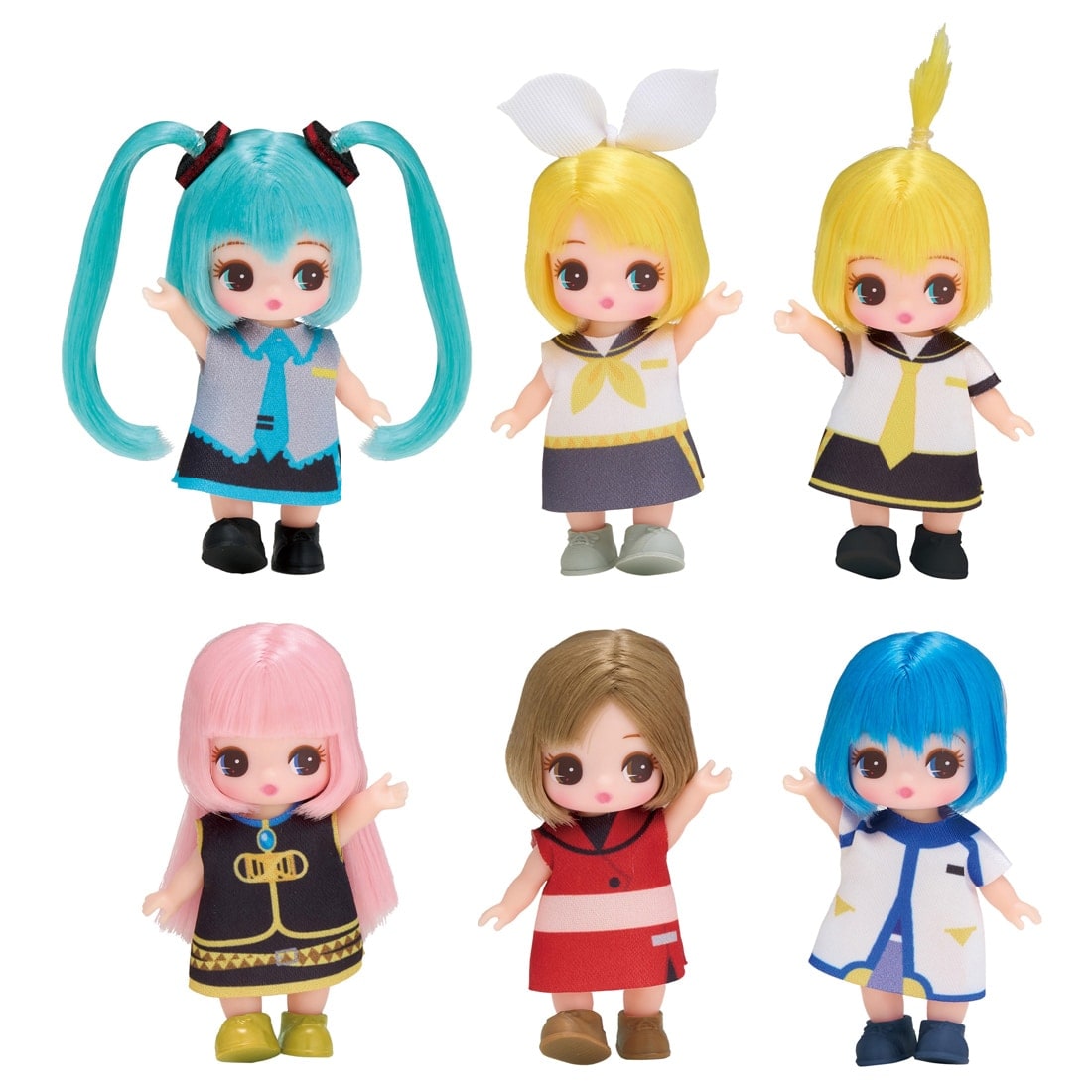 ぷちリカちゃん『初音ミクコレクション』6個入りBOX-006