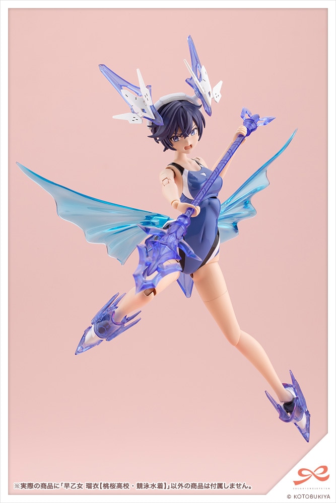 創彩少女庭園『早乙女 瑠衣【桃桜高校・競泳水着】』1/10 プラモデル-018