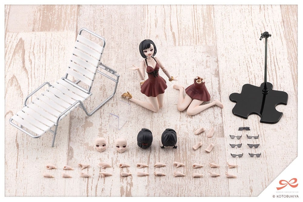 創彩少女庭園『YOMI【水着】』1/10 プラモデル-006