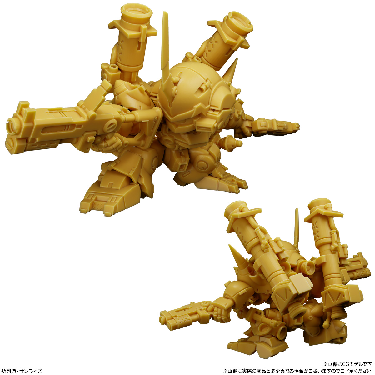 【食玩】機動戦士ガンダム『ガンダム スペリオルディファイン No.02』プラ製ミニキット 10個入りBOX-006