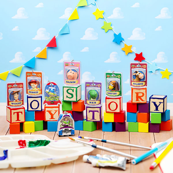 【食玩】トイ・ストーリー『TOY STORY パッケージチャーム＆チョコボーロ』10個入りBOX