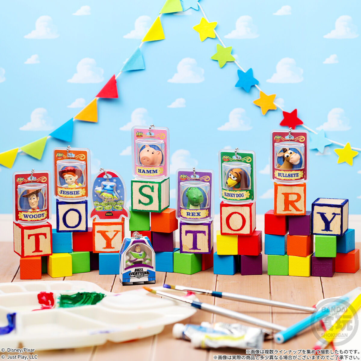 【食玩】トイ・ストーリー『TOY STORY パッケージチャーム&チョコボーロ』10個入りBOX-007