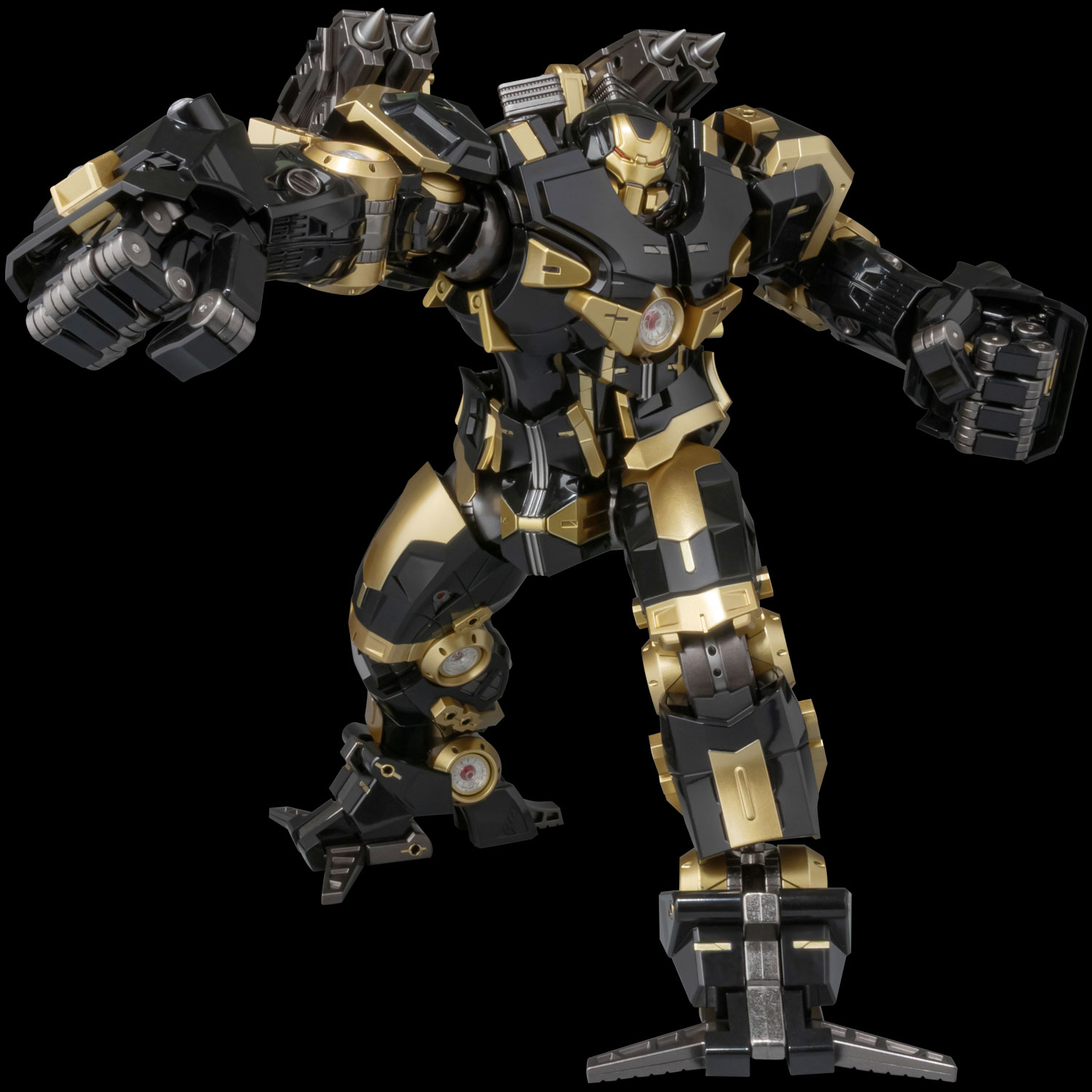 ファイティングアーマー『ハルクバスター(Black Limited Edition)』マーベル・ユニバース 可動フィギュア-007