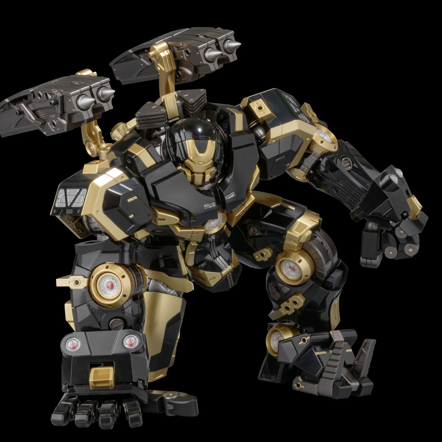 ファイティングアーマー『ハルクバスター(Black Limited Edition)』マーベル・ユニバース 可動フィギュア-008