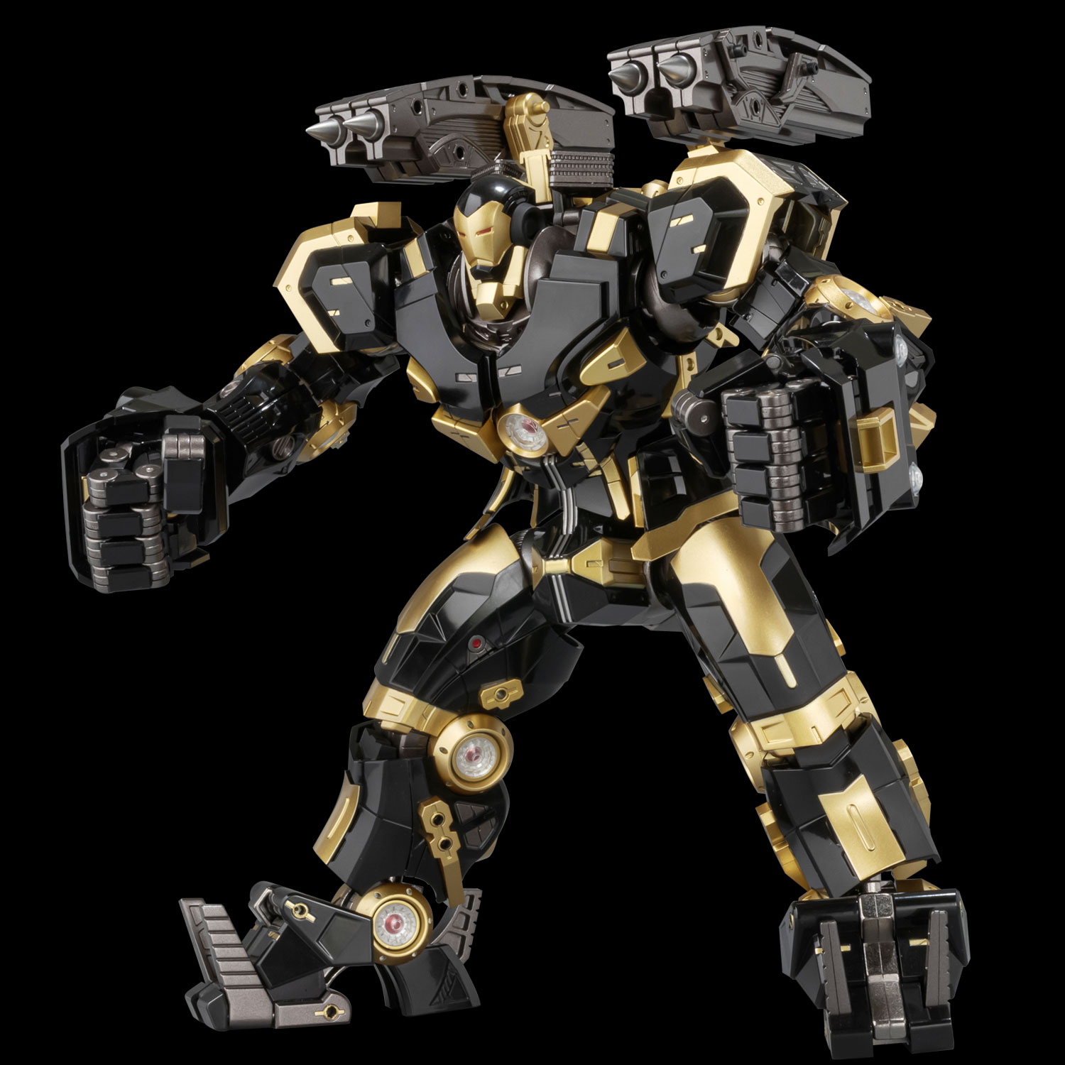 ファイティングアーマー『ハルクバスター(Black Limited Edition)』マーベル・ユニバース 可動フィギュア-015