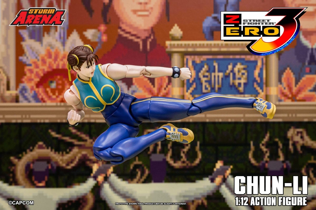 ストームアリーナ『春麗』ストリートファイターZERO3 1/12 アクションフィギュア-011