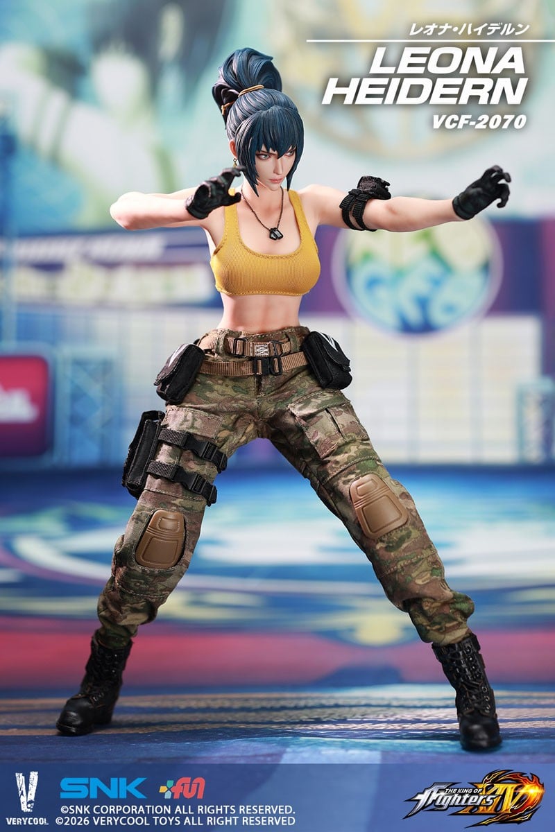 King of Fighters XIV『レオナ・ハイデルン』1/6 コレクティブル アクションフィギュア-014