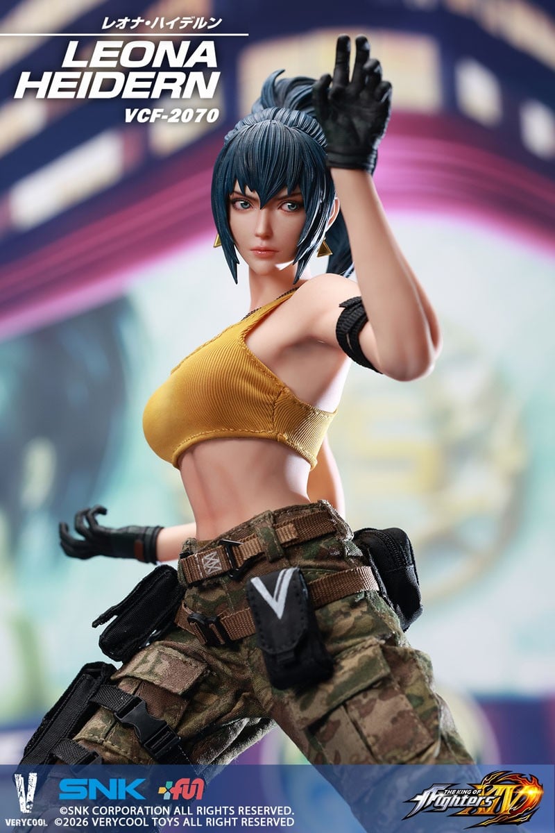 King of Fighters XIV『レオナ・ハイデルン』1/6 コレクティブル アクションフィギュア-015