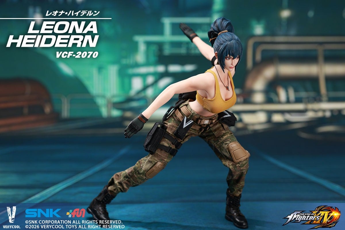 King of Fighters XIV『レオナ・ハイデルン』1/6 コレクティブル アクションフィギュア-019