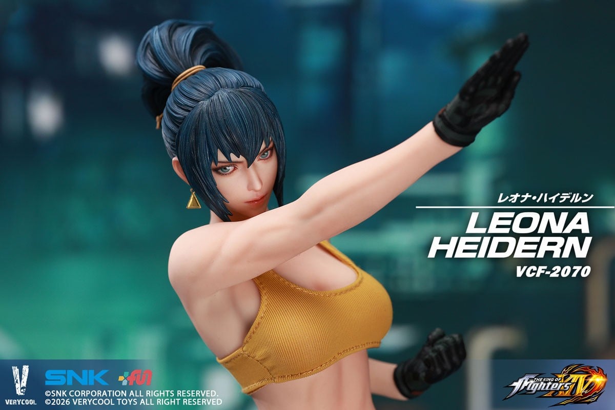 King of Fighters XIV『レオナ・ハイデルン』1/6 コレクティブル アクションフィギュア-020