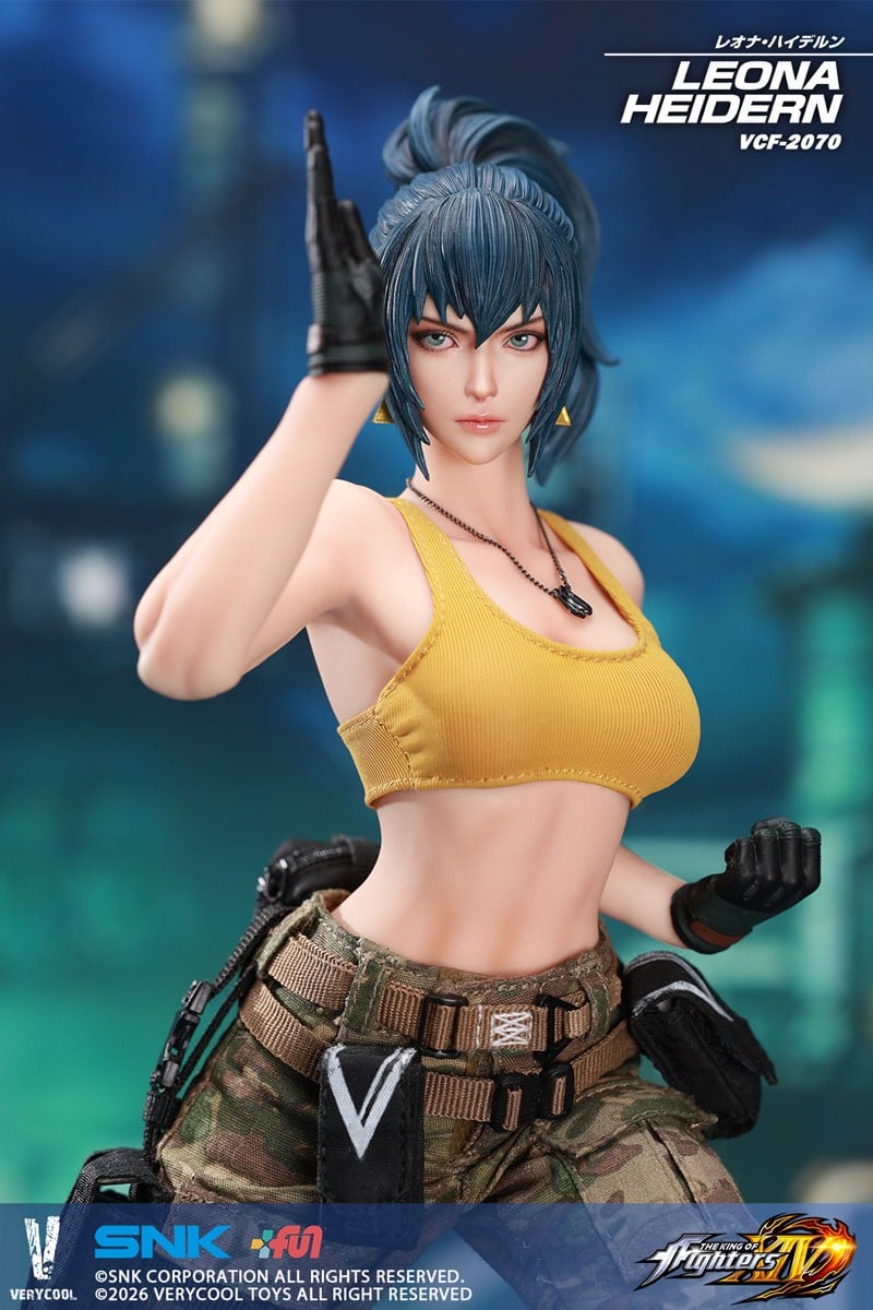 King of Fighters XIV『レオナ・ハイデルン』1/6 コレクティブル アクションフィギュア-021