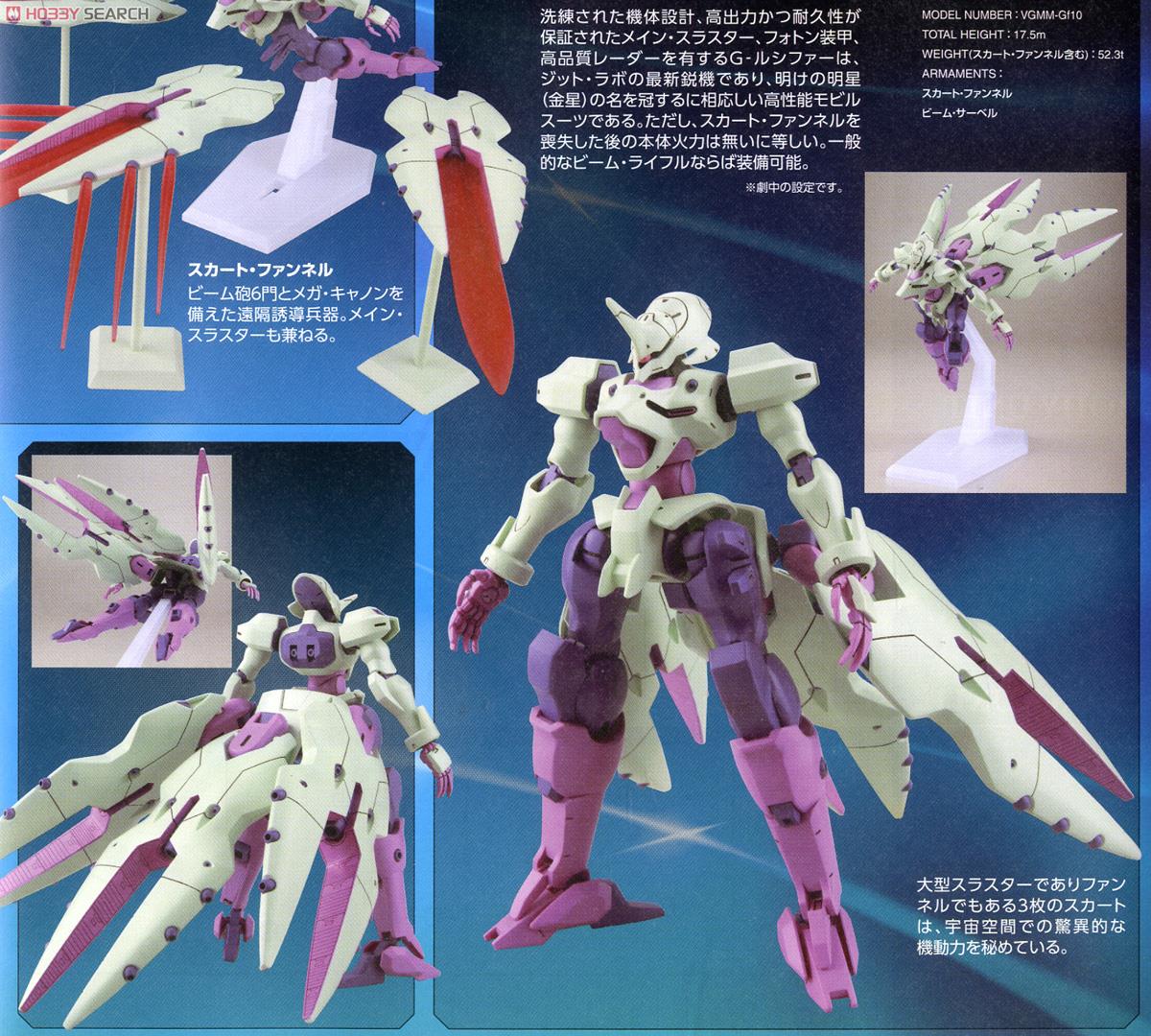 【再販】HG 1/144『ガンダム G-ルシファー』ガンダム Gのレコンギスタ プラモデル-012