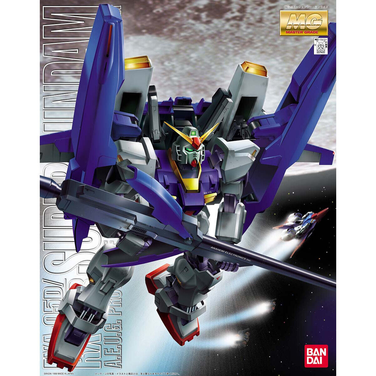 【再販】MG 1/100『スーパーガンダム』機動戦士Zガンダム プラモデル-001