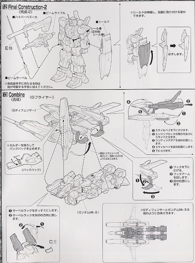 【再販】MG 1/100『スーパーガンダム』機動戦士Zガンダム プラモデル-024