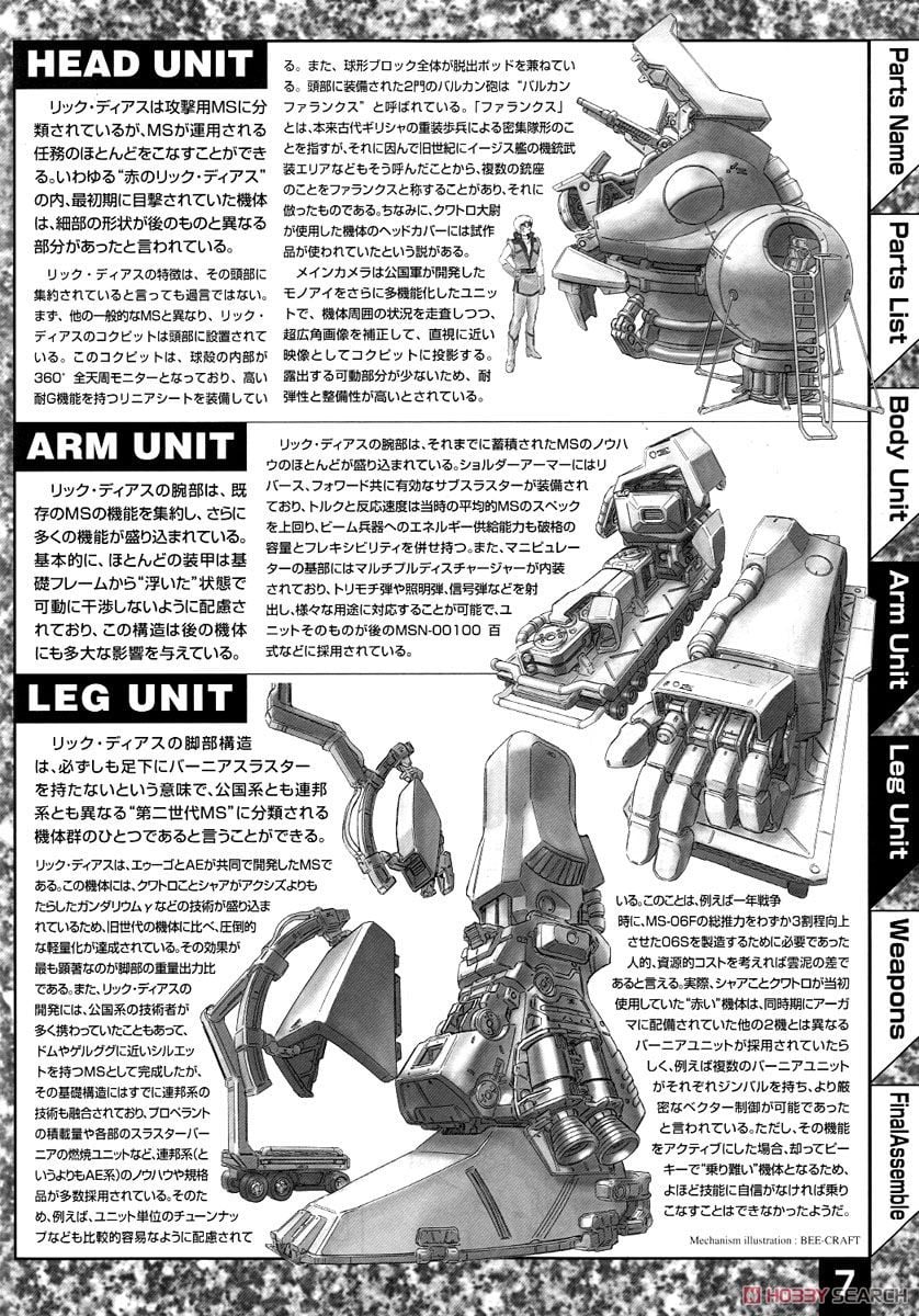 【再販】MG 1/100『リックディアス(クワトロ機)』機動戦士Zガンダム プラモデル-014