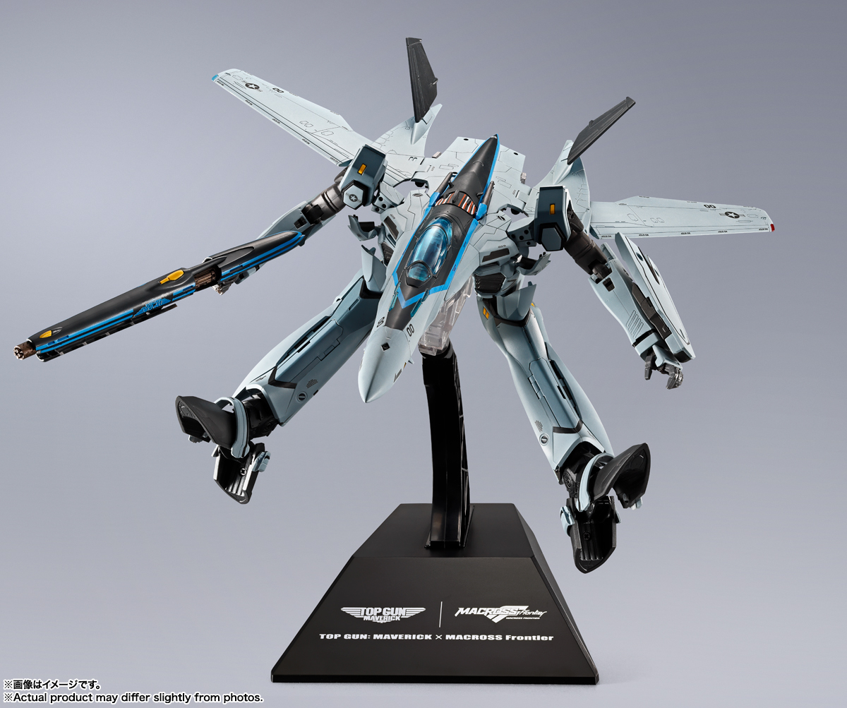 DX超合金『VF-25 メサイアバルキリー トップガン マーヴェリックVer.』マクロスF 可変可動フィギュア-013
