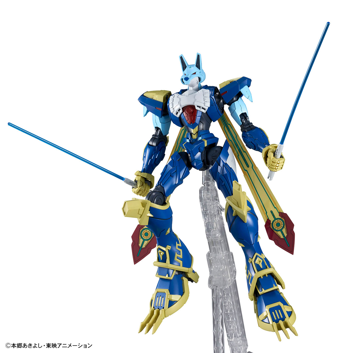 Figure-rise Standard Amplified『マグナガルルモン』デジモンフロンティア プラモデル-006