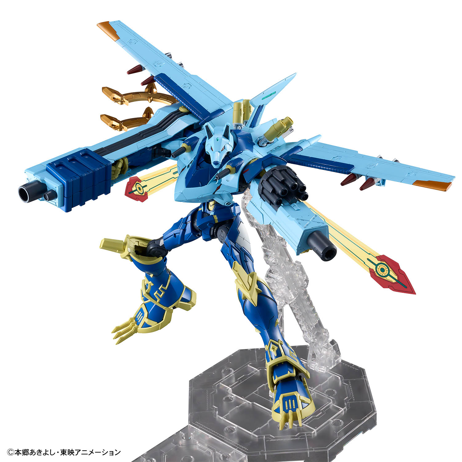 Figure-rise Standard Amplified『マグナガルルモン』デジモンフロンティア プラモデル-007