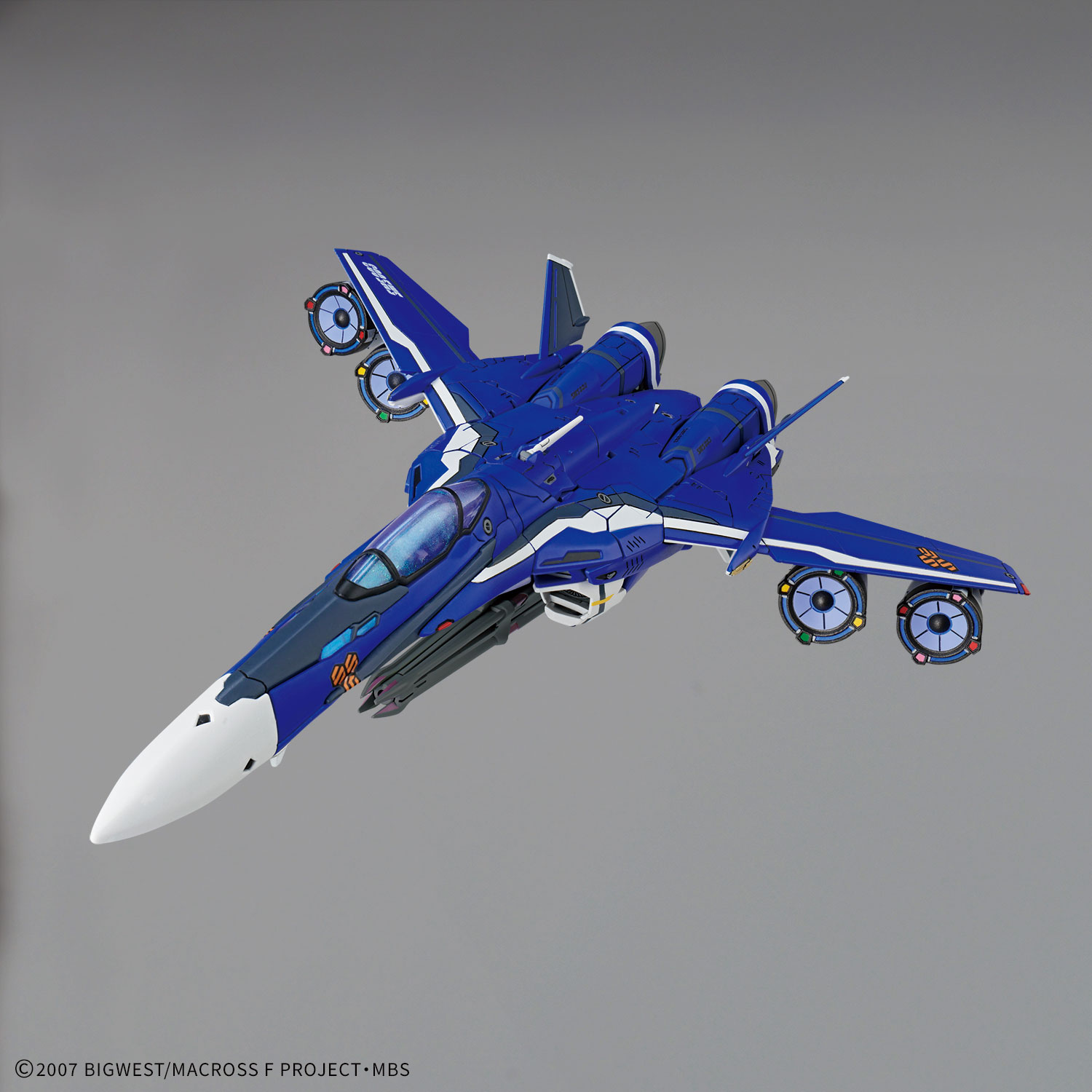 HG 1/100『VF-25G メサイアバルキリー（ミハエル・ブラン機）』マクロスF プラモデル-005
